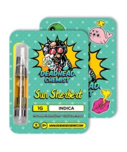 Deadhead Chemist THC Vape Cartridge 1G | Sunset Sherbert Indica